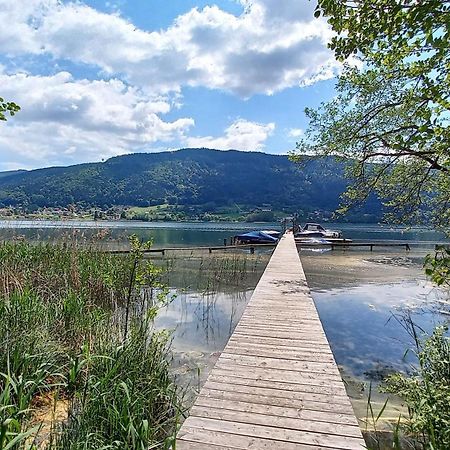 Kaspar Haus Kmb Seeblick Appartement Am Ossiacher See Mit Direktem Seezugang, Hallenbad Bodensdorf Zewnętrze zdjęcie