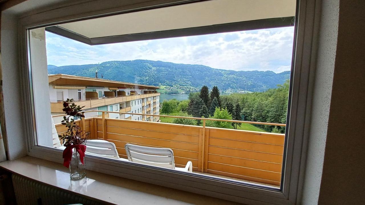 Kaspar Haus Kmb Seeblick Appartement Am Ossiacher See Mit Direktem Seezugang, Hallenbad Bodensdorf Zewnętrze zdjęcie
