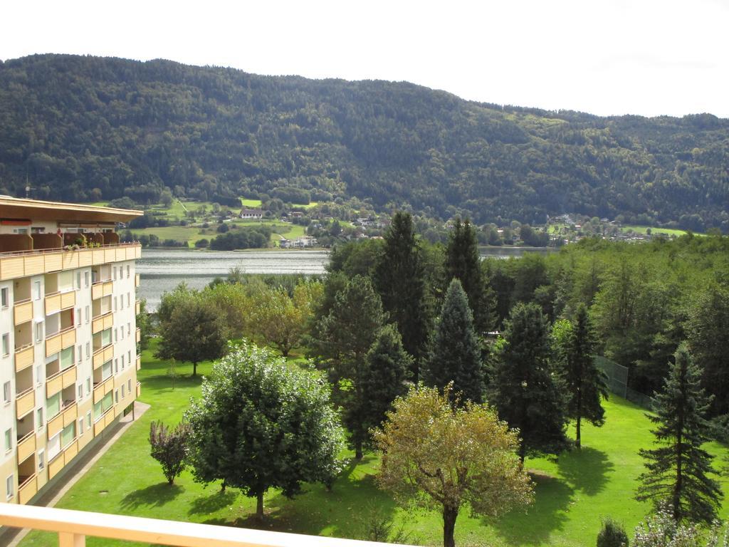 Kaspar Haus Kmb Seeblick Appartement Am Ossiacher See Mit Direktem Seezugang, Hallenbad Bodensdorf Zewnętrze zdjęcie